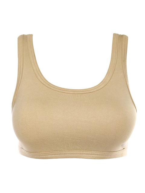 

Jockey Comfies Skin-Coloured Sports Bra 1582
