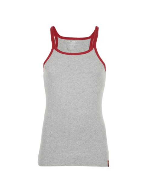 

Jockey ZONE Men Grey Innerwear Vest US31