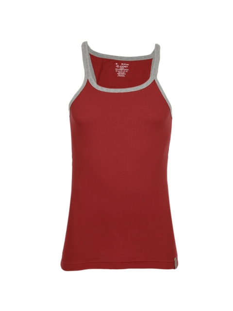 

Jockey ZONE Men Red Innerwear Vest US31
