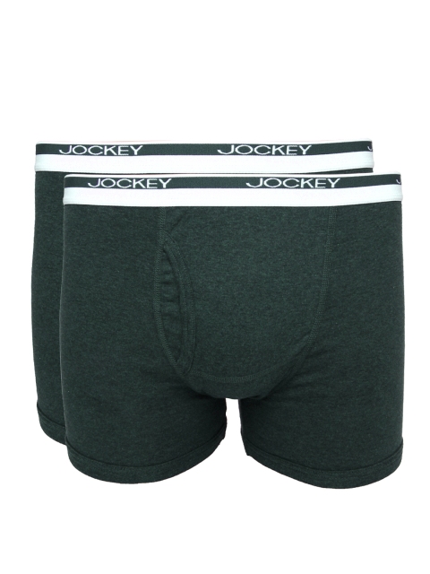 

Jockey MODERN CLASSIC Men Set of 2 Boxer Trunks 8009, Green