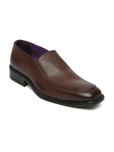 

Knotty Derby Men Brown Semi-Formal Shoes