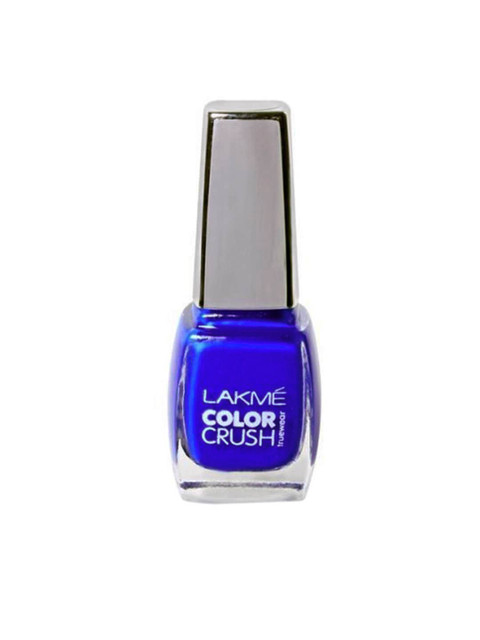 

Lakme Truewear Color Crush 02 Nail Polish, Blue