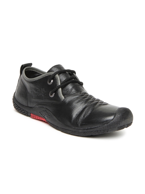 

Lee Cooper Men Black Leather casual shoes