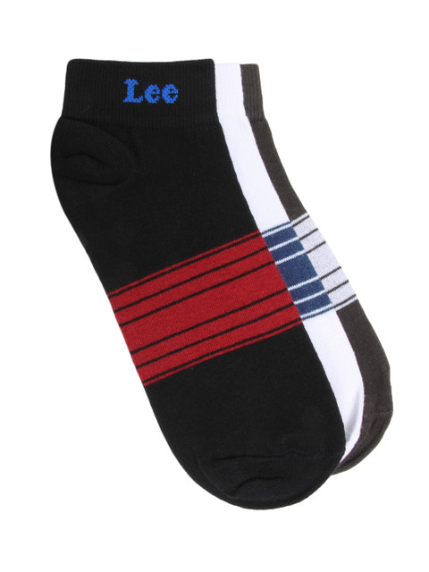 

Lee Men Pack of 3 Socks, Black
