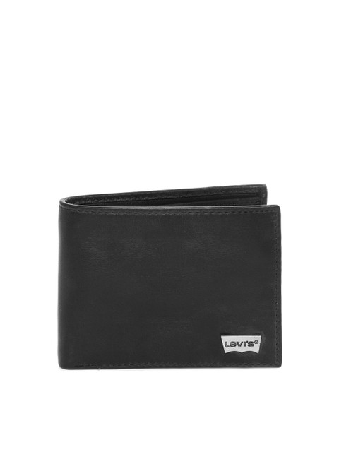

Levis Men Black Leather Wallet