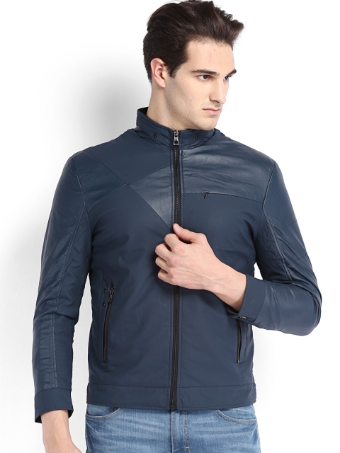 

Locomotive Men Navy Jacket, Navy blue