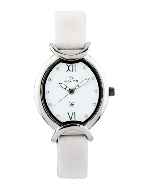 

Maxima Attivo Women White Watch
