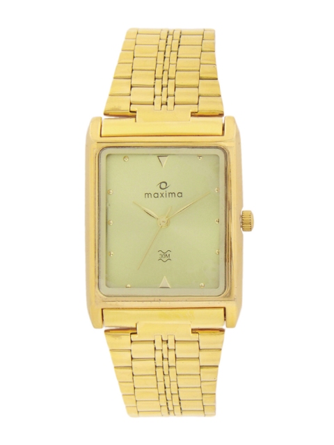 

Maxima Men Gold Watch