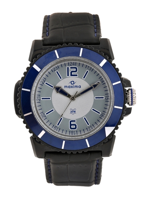 

Maxima Men Grey Dial Watch 31180LPGW