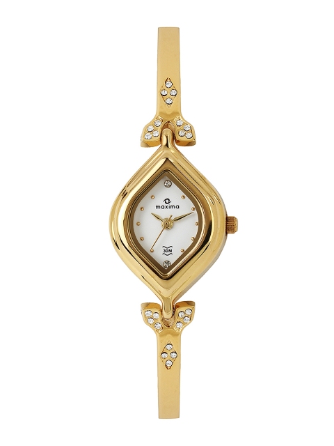 

Maxima Women White Dial Watch