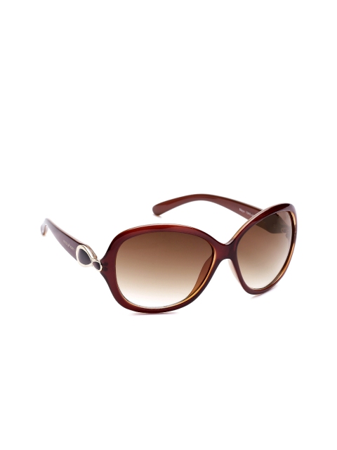 

Mayhem Women Oversized Sunglasses MAYS-1045-103, Brown