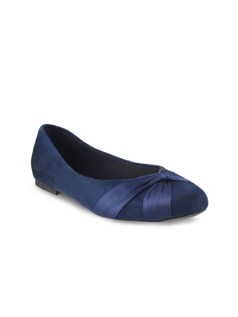 

Metro Women Navy Ballerinas, Navy blue