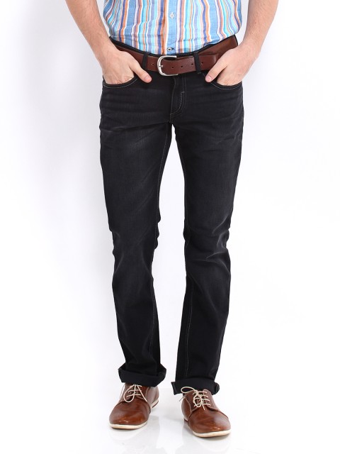 

Nautica Black Tapered Fit Jeans