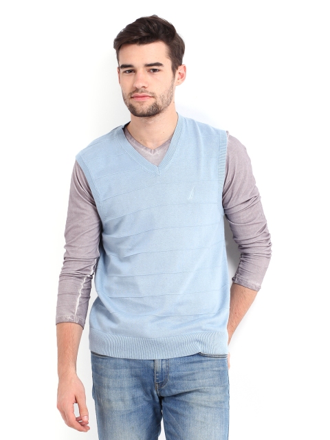 

Nautica Men Blue Sweater