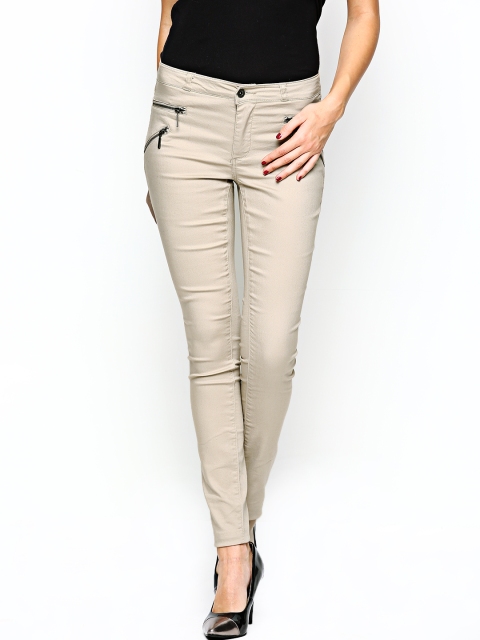 

ONLY Women Beige Treggings