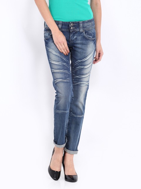 

ONLY Women Blue Sarah Slim Fit Jeans