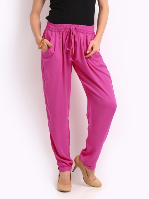 

ONLY Women Pink Trousers