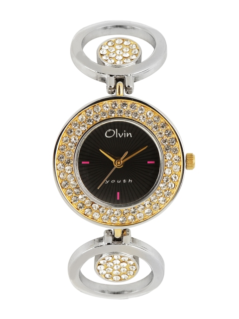 

Olvin Women Black Dial Watch