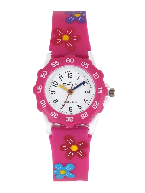 

Omax Kids White Dial Watch KD113