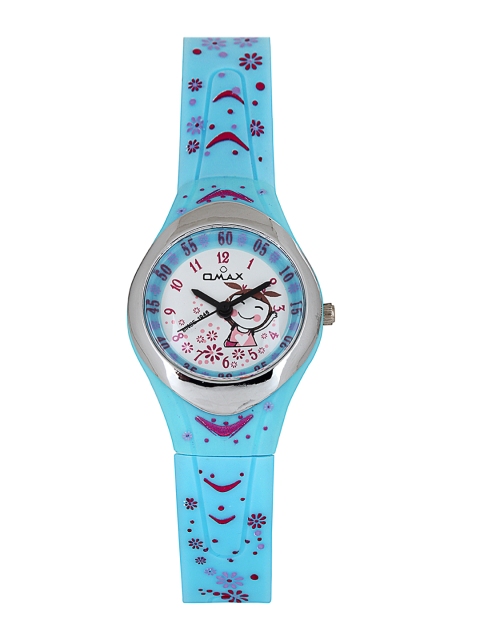 

Omax Kids White Dial Watch KD116