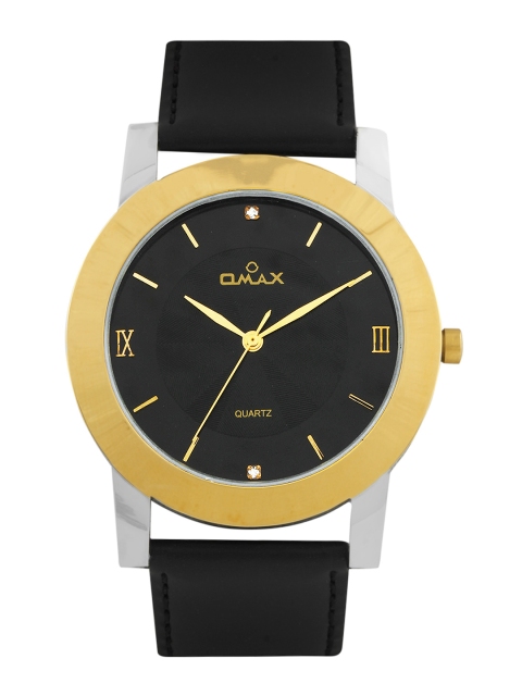 

Omax Men Black Dial Watch