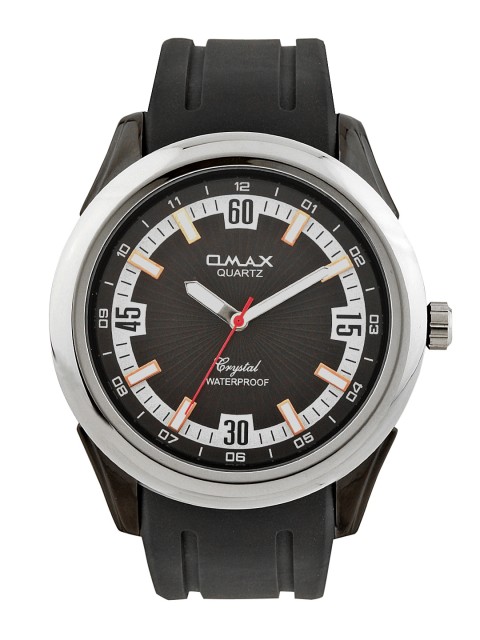 

Omax Men Black Dial Watch