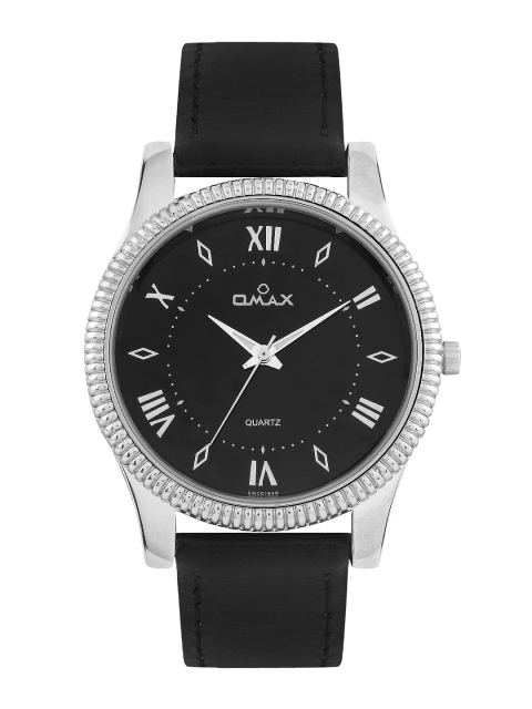 

Omax Men Black Dial Watch