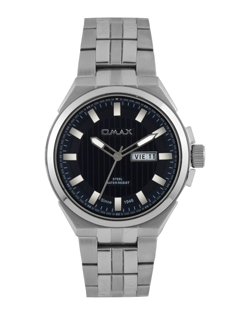 

Omax Men Navy Dial Watch, Navy blue