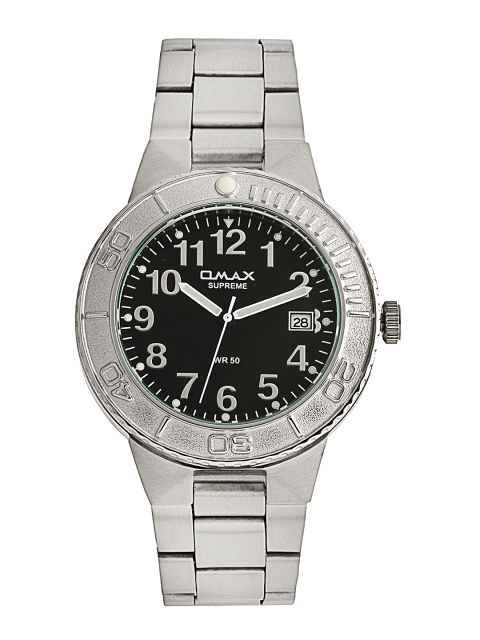 

Omax Men Black Dial Watch