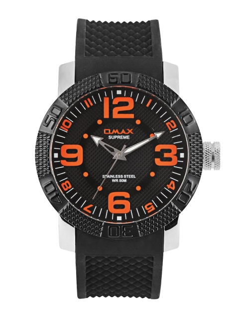 

Omax Men Black Dial Watch