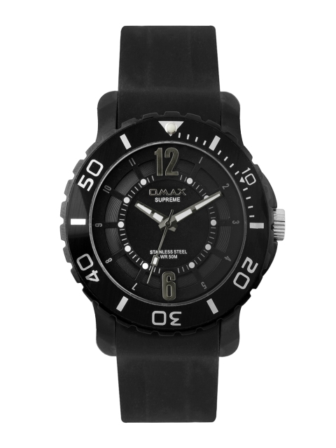 

Omax Supreme Men Black Dial Watch