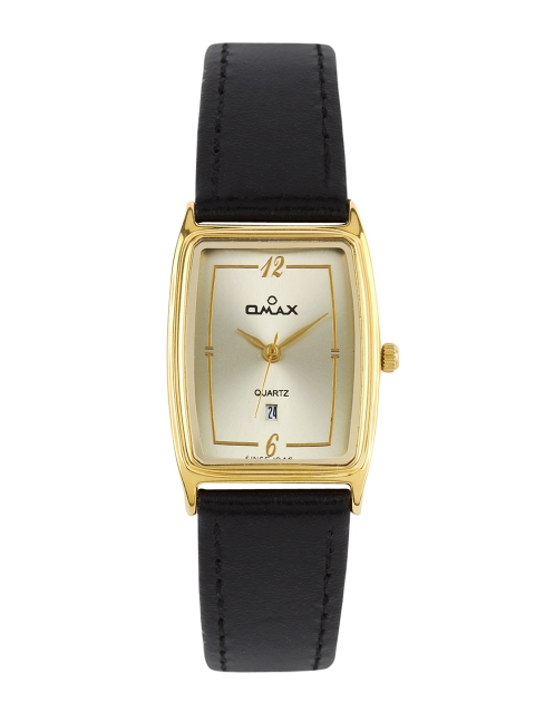 

Omax Men Gold Toned Dial Watch