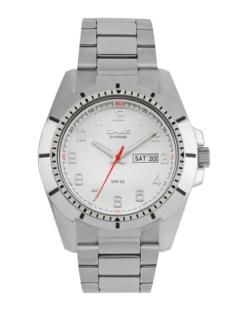 

Omax Men White Dial Watch