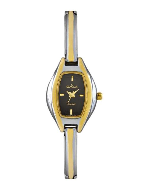 

Omax Women Black Dial Watch