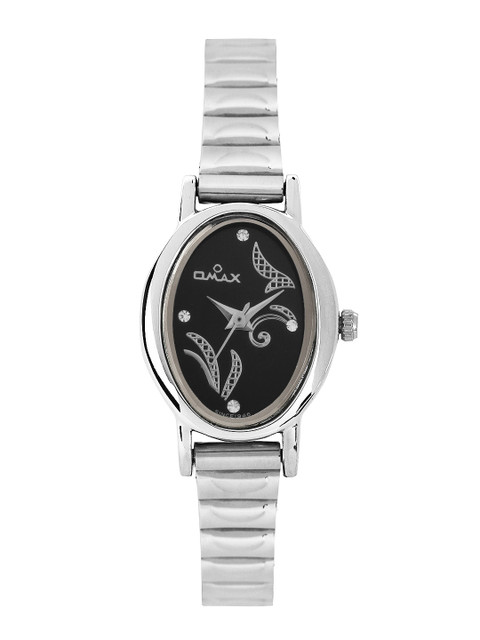 

Omax Women Black Dial Watch
