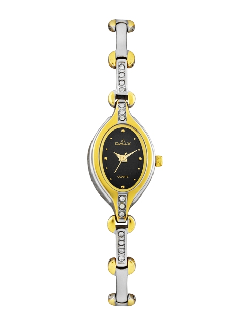 

Omax Women Black Dial Watch