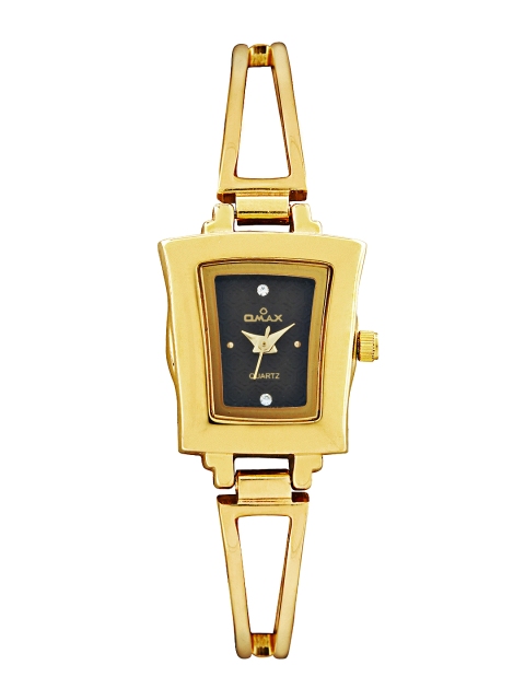 

Omax Women Black Dial Watch