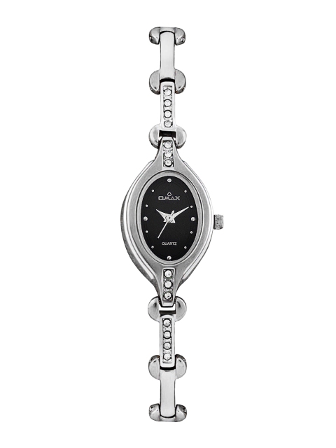 

Omax Women Black Dial Watch