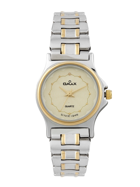 

Omax Women Gold Toned Dial Watch