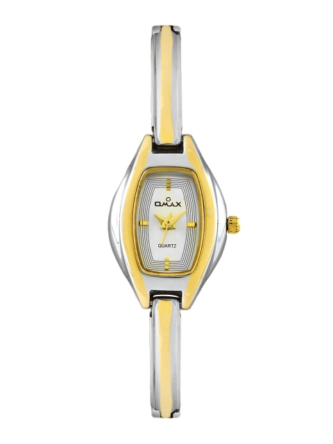 

Omax Women Silver Toned Dial Watch