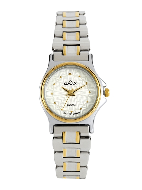 

Omax Women Silver Toned Dial Watch