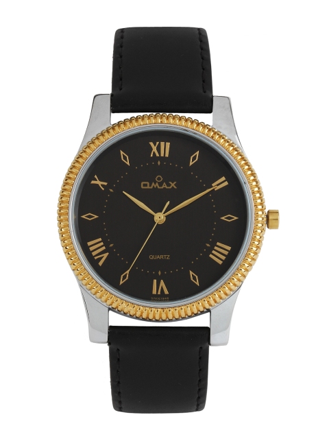 

Omax Men Black Dial Watch