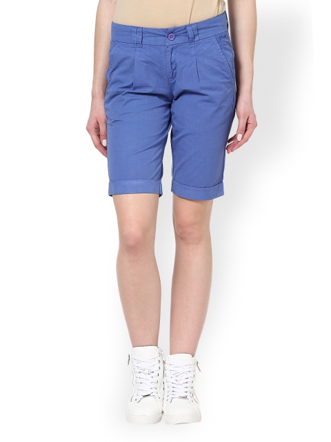 

PUNK Women Blue Shorts