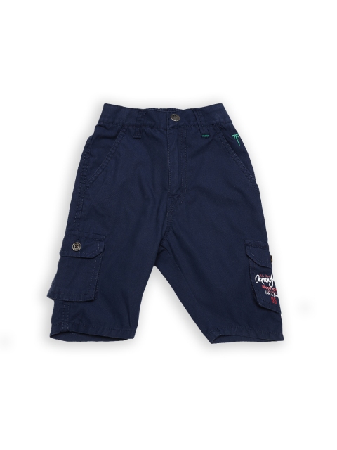 

Gini and Jony Boys Navy 3/4 Length Pants, Navy blue