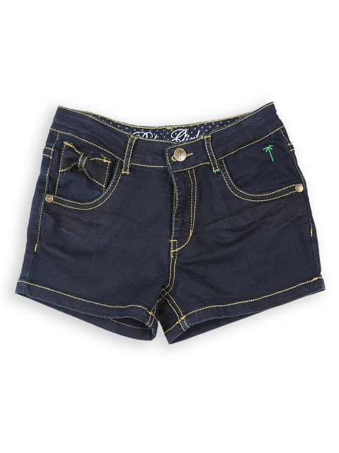 

Plam Tree by Gini and Jony Girls Navy Shorts, Navy blue