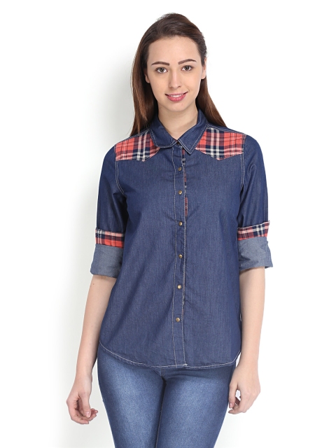 

People Women Blue Shirt