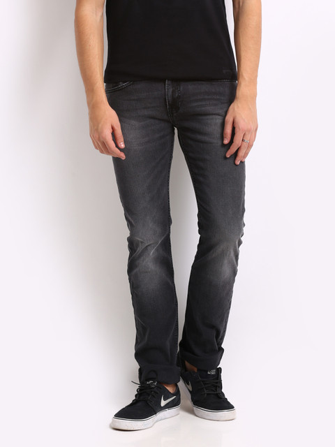 

Pepe Jeans Men Black Vapour Skinny Fit Jeans