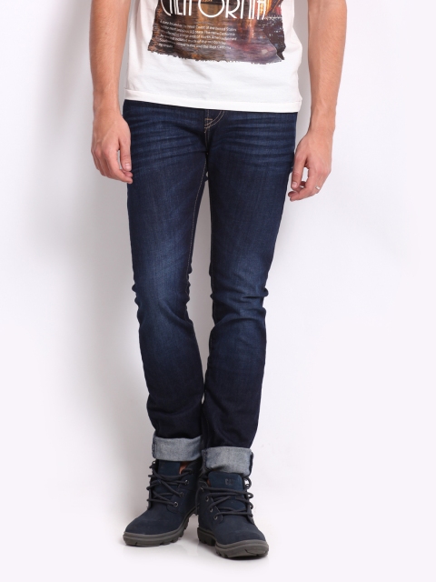 

Pepe Jeans Men Blue Soho Super Slim Fit Jeans