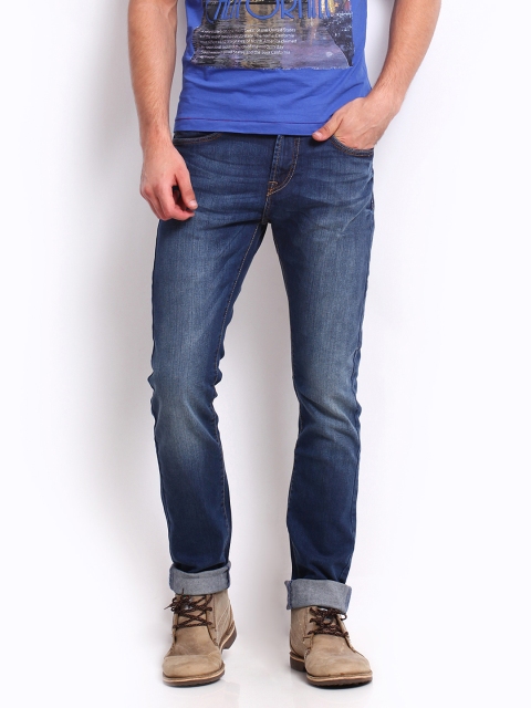 

Pepe Jeans Men Blue Soho Super Slim Fit Jeans