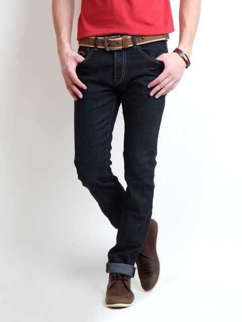 

Pepe Jeans Men Navy Vapour Skinny Fit Jeans, Navy blue